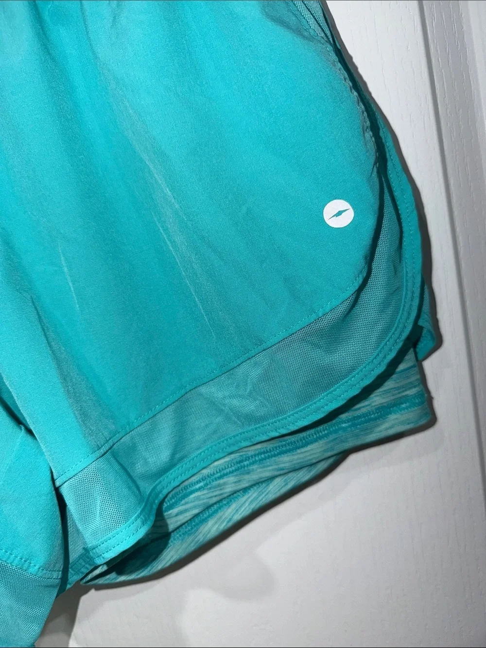 Avia Women’s Teal Active Running Shorts size medium fitness athletic workout